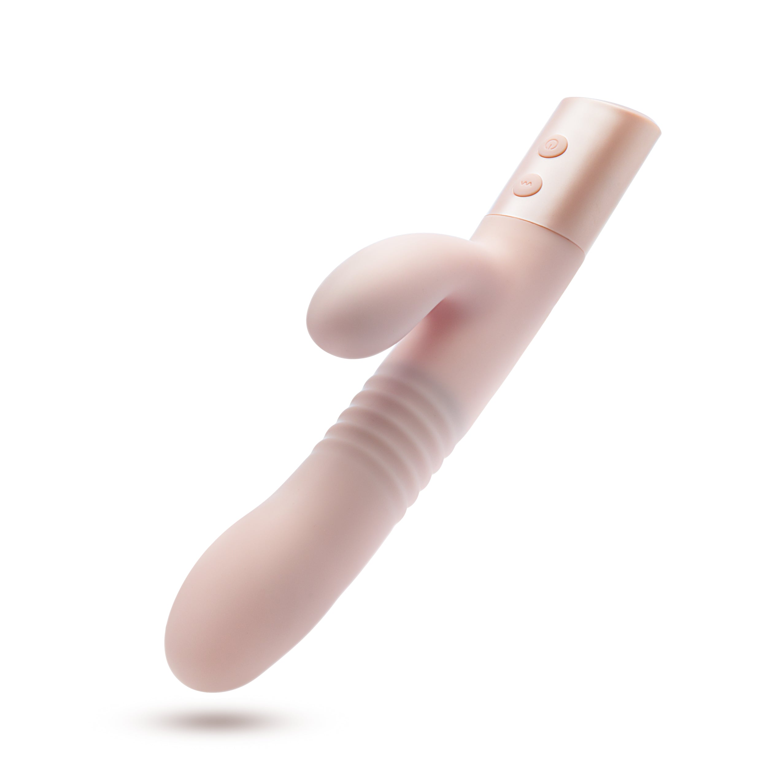 Blush Fraya G-Spot Rabbit Vibrator with Charging stand