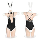 Fee et moi Cute Bunny Costume Crotchless Bodysuit - Jiumii Adult Store