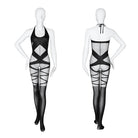 Fee et moi Wild Cross Bondage Crotchless Body Stocking - Jiumii Adult Store