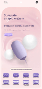 JISSBON Softoy Clitoral Sucking Vibrator Egg Nipple Vacuum Suck Sex Toy for Woman - Jiumii Adult Store